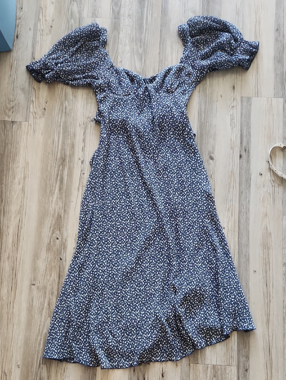 Lulu Blue Floral Dress Size S/M